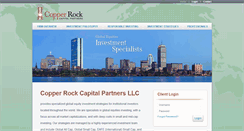 Desktop Screenshot of copperrockcapital.com